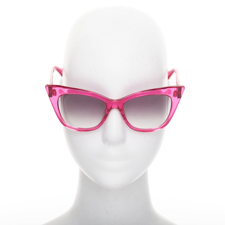 DITA Magnifique pink acetate cateye vintage glam sunglasses