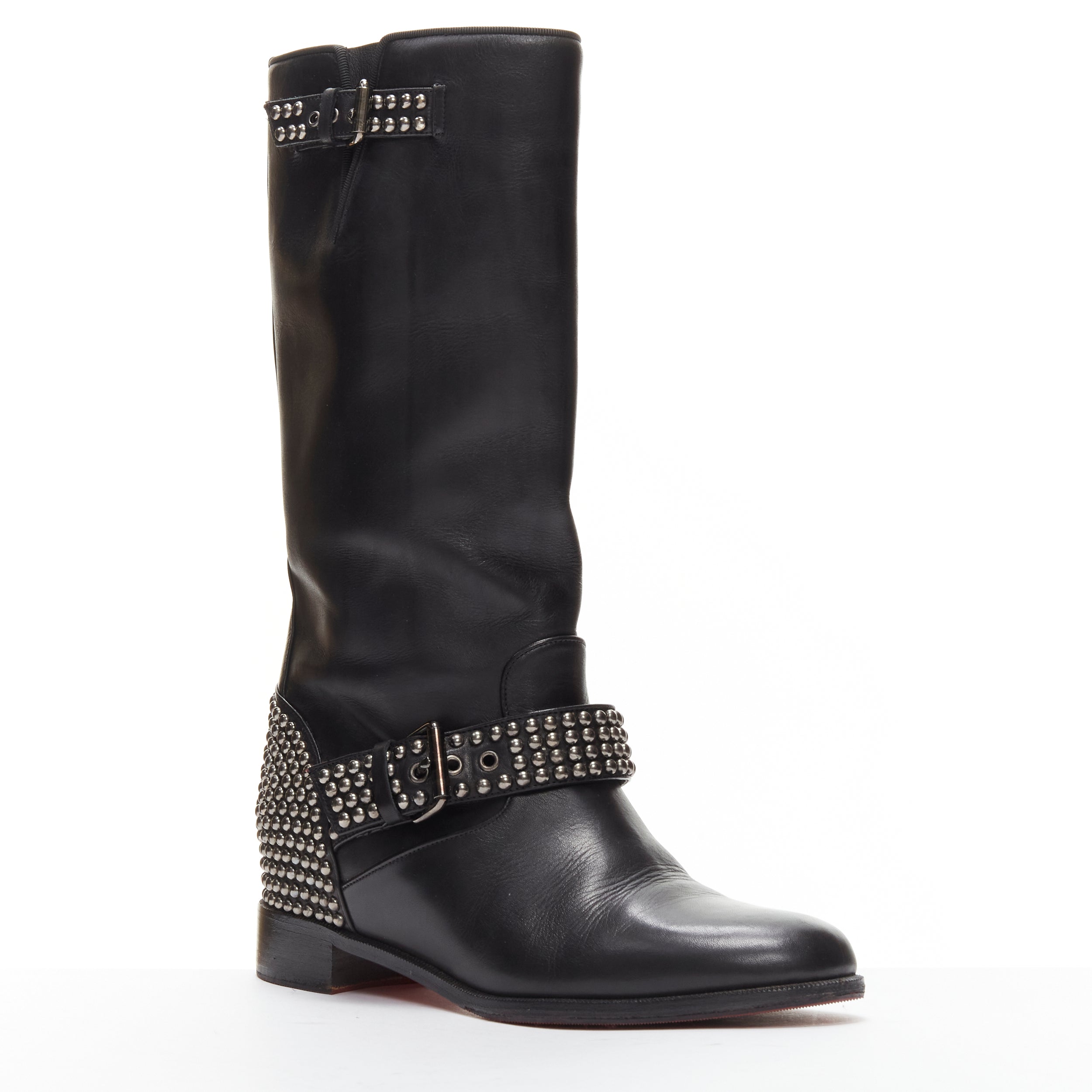 Christian louboutin boots studded online