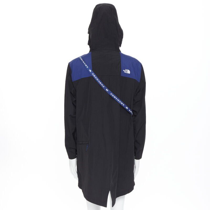 THE NORTH FACE KAZUKI KARAISHI Black Flag Blue Bravo 2 long raincoat L / XL