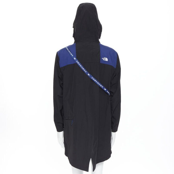 THE NORTH FACE KAZUKI KARAISHI Black Flag Blue Bravo 2 long raincoat L / XL