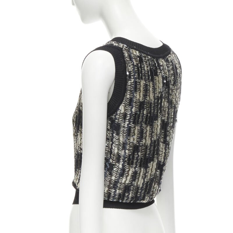 Female mannequin wearing Missoni Grey Rayon Women Top in Size IT42 | Available at JHROP