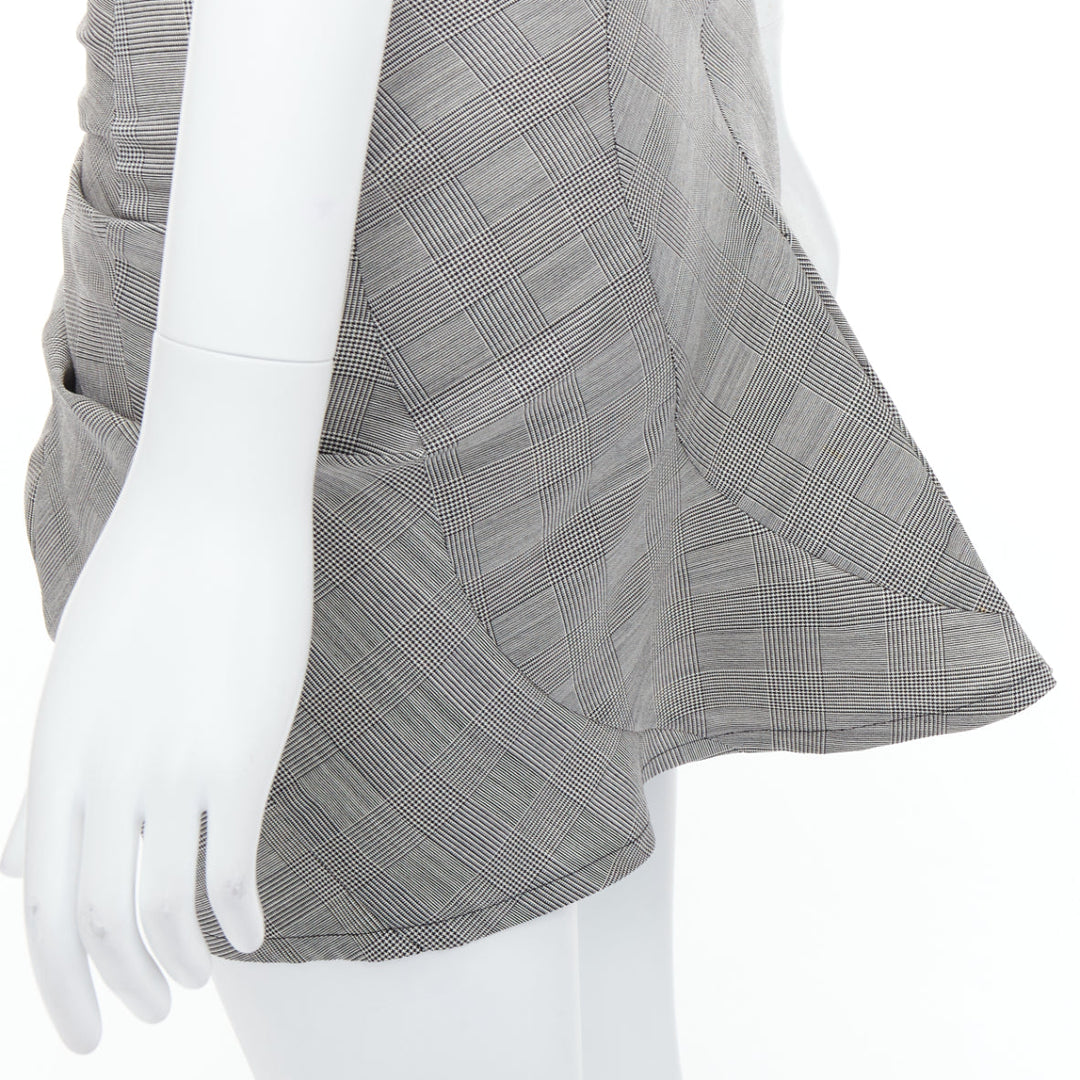 Female mannequin wearing Junya Watanabe 2009 Grey Wool Women Skirt in Size  XS | Available at JHROP