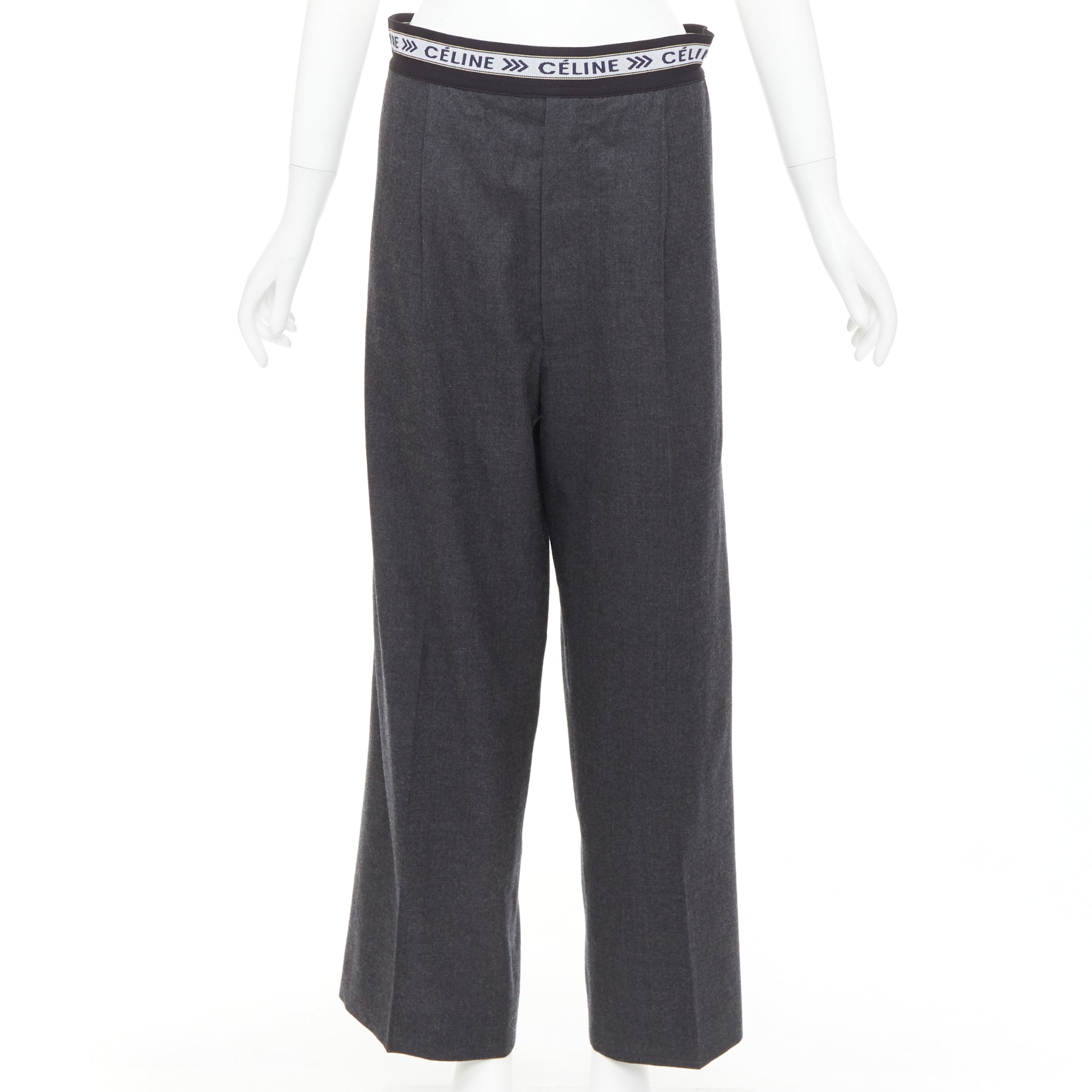 Celine by Phoebe Philo - Grey Women Casual Pants | JHROP Preloved