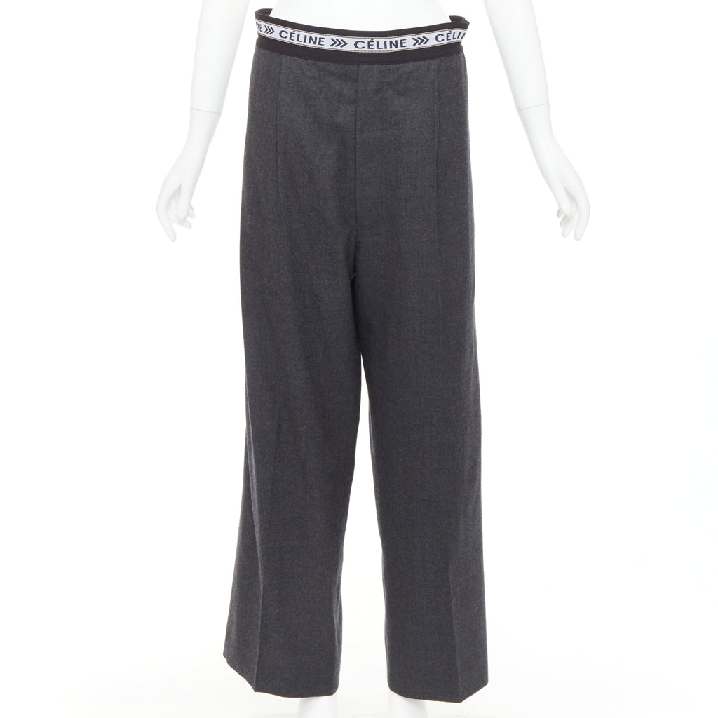 Celine by Phoebe Philo - Grey Women Casual Pants | JHROP Preloved