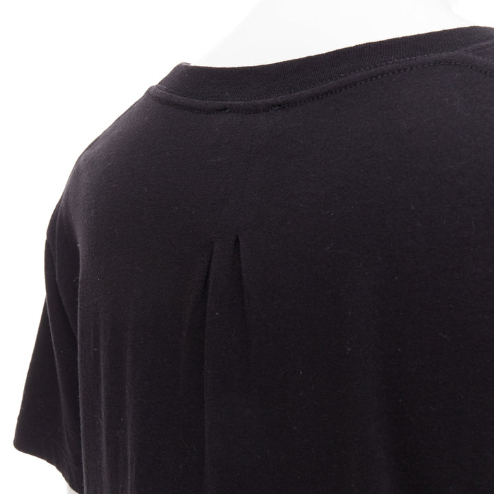 SAINT LAURENT 2016 Sweet Dreams black shark rainbow cotton tshirt XS