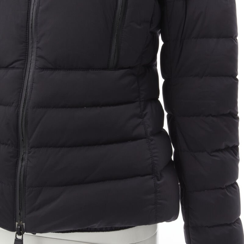 MONCLER GRENOBLE Bear Giubotto black nylon new down puffer jacket Size 1 S
