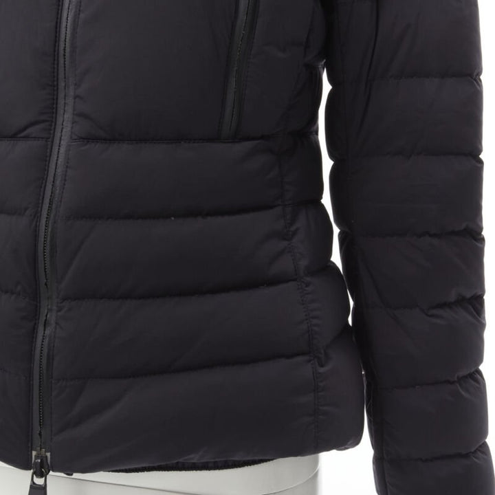 MONCLER GRENOBLE Bear Giubotto black nylon new down puffer jacket Size 1 S