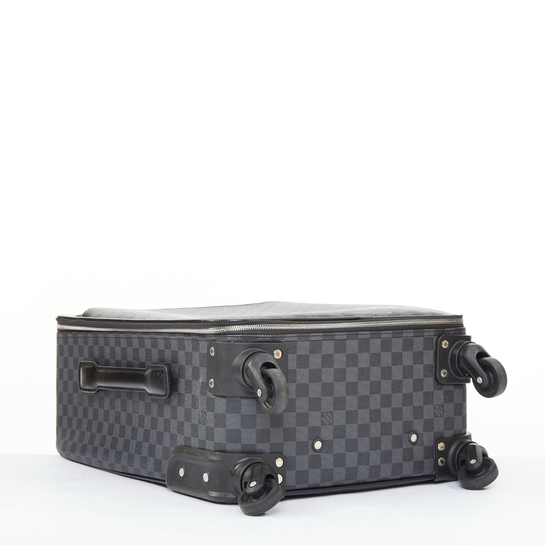 LOUIS VUITTON Damier Cobalt Pegase Legere Business 55 rolling travel luggage