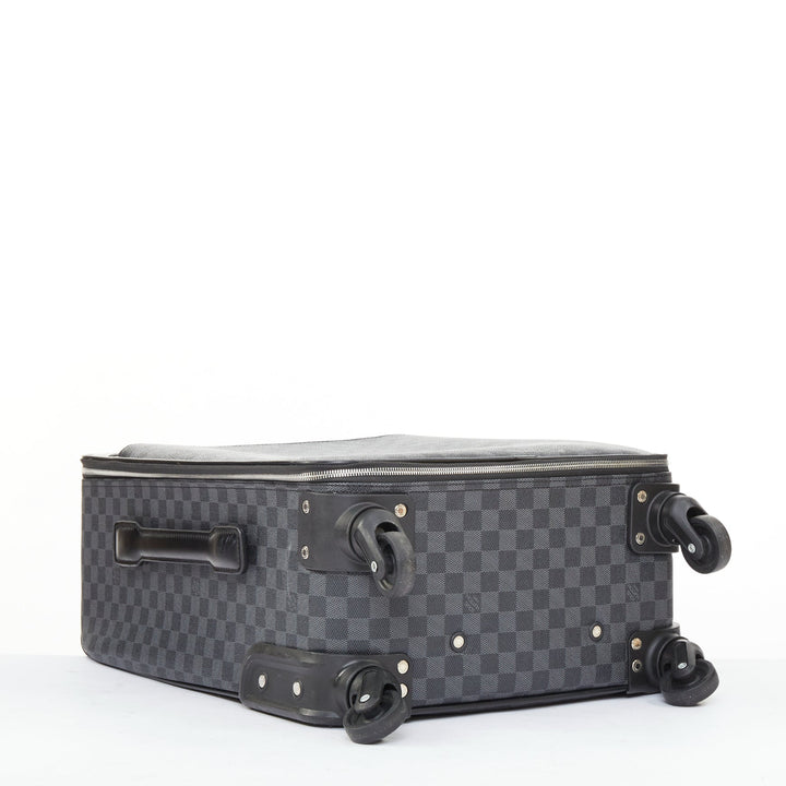 LOUIS VUITTON Damier Cobalt Pegase Legere Business 55 rolling travel luggage