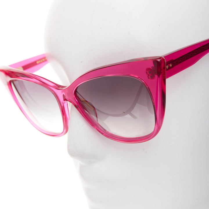 DITA Magnifique pink acetate cateye vintage glam sunglasses