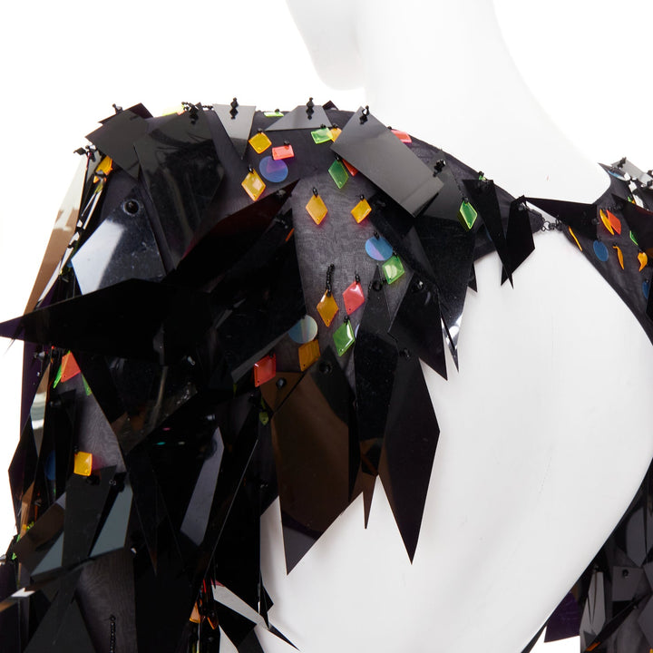 rare ALEXANDRE VAUTHIER COUTURE SS2023 Runway Lesage filigree paillette gown