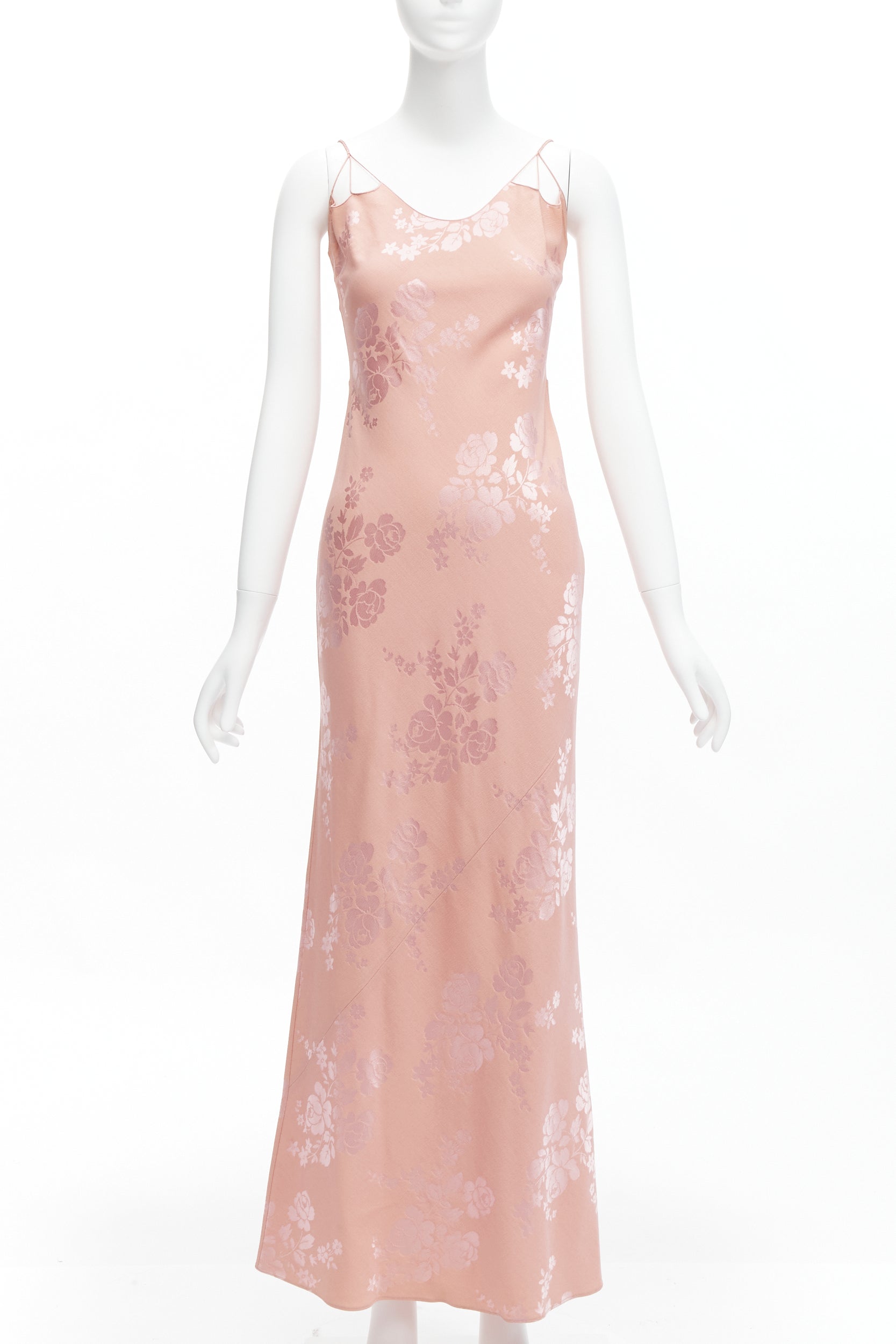 Christian Dior pink silk dress store