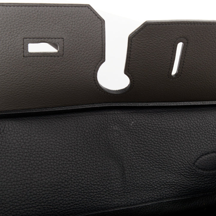 HERMES Special Order HSS JPG Birkin 42 Graphite matte palladium shoulder bag