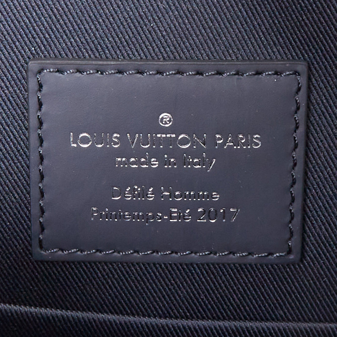 LOUIS VUITTON 2017 Limited Chapman Brothers Savane Elephant canvas crossbody bag