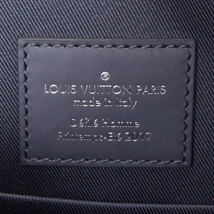 LOUIS VUITTON 2017 Limited Chapman Brothers Savane Elephant canvas crossbody bag