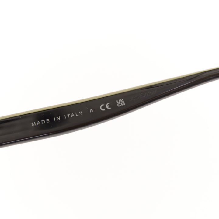 CHANEL 5417-A beige black CC logo CHANEL top bridge two tone sunglasses