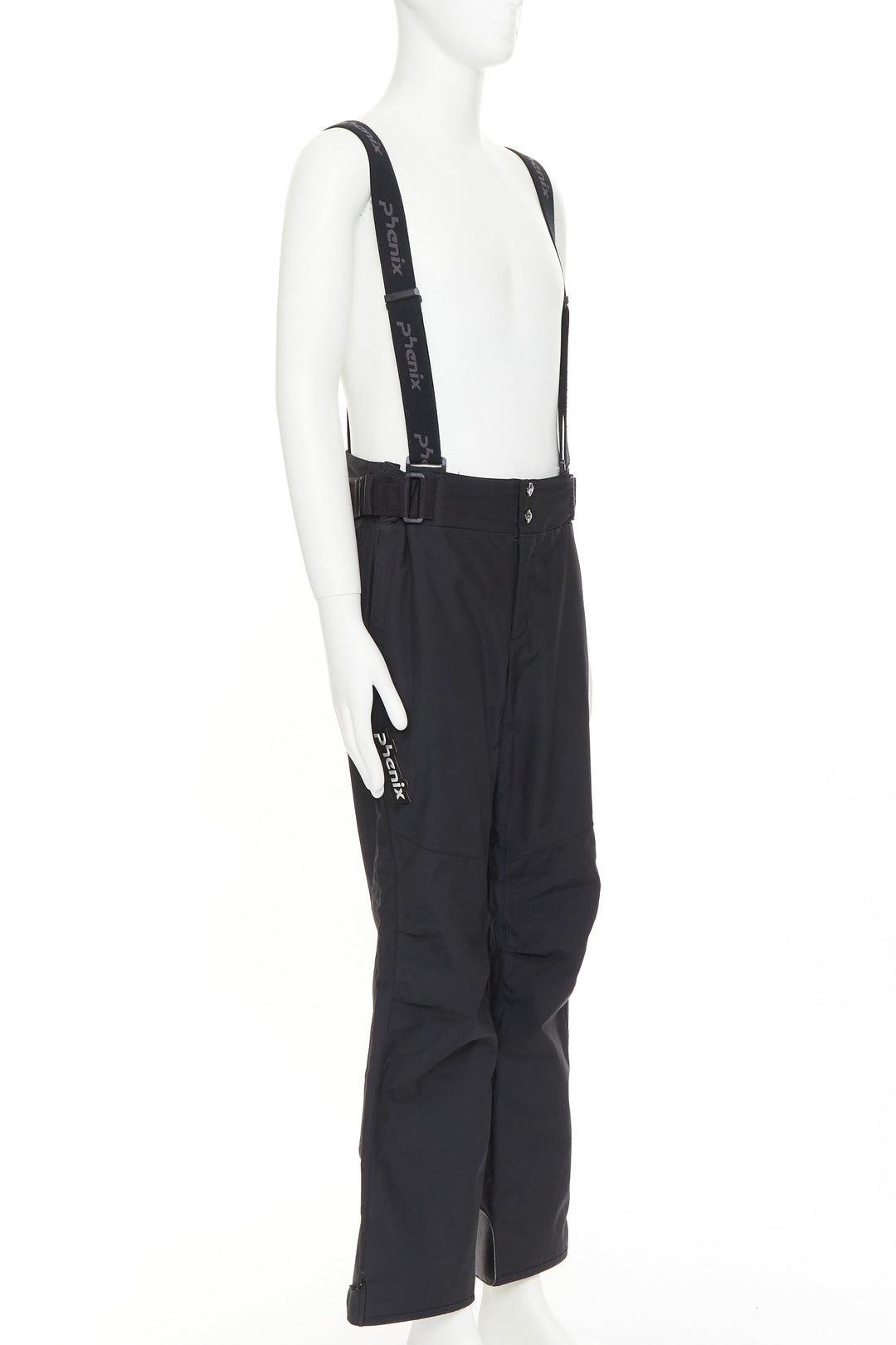 PHENIX black technical suspenders alpine ski pants snow gaiters IT50 L