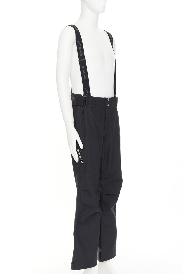 PHENIX black technical suspenders alpine ski pants snow gaiters IT50 L