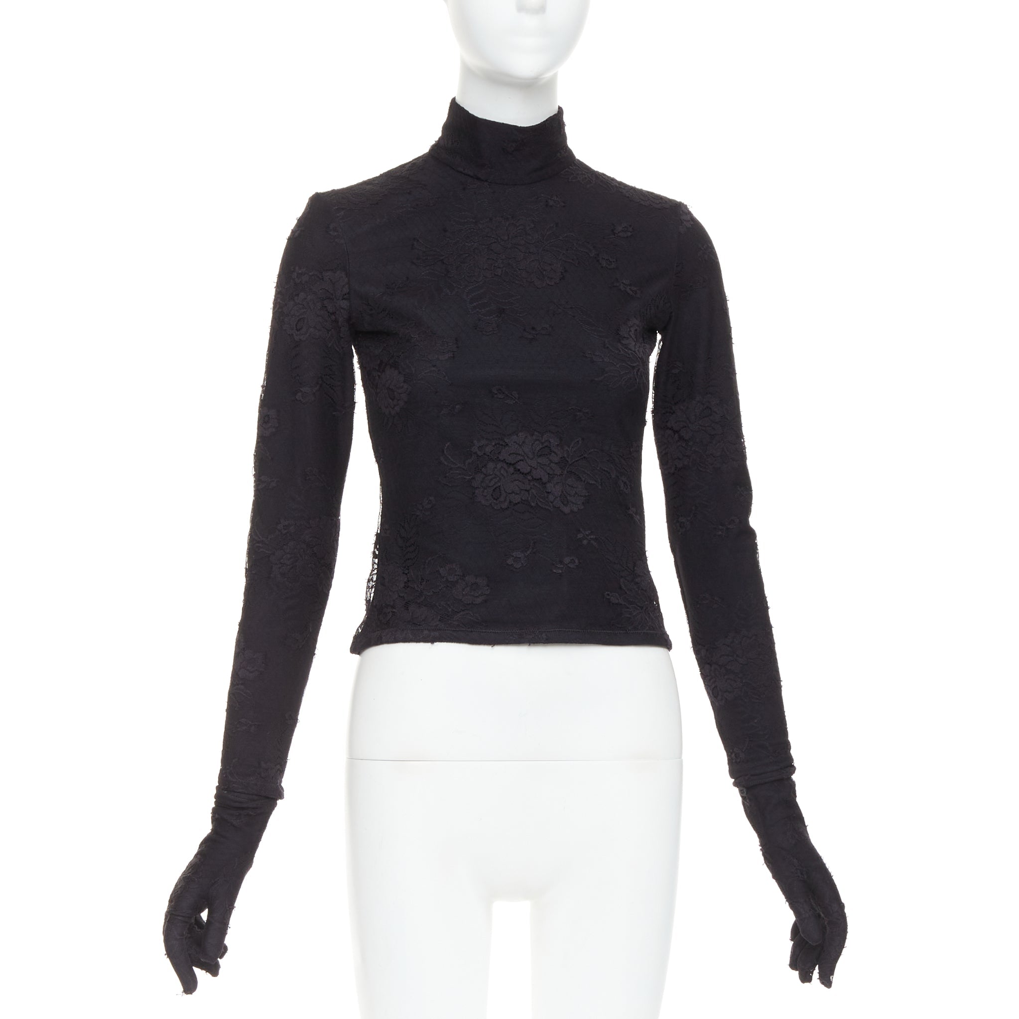 BALENCIAGA 00SS ニコラ期 ハイネック シルク トップス Balenciaga by Demna - Black Women Casual Top | JHROP Preloved Luxury