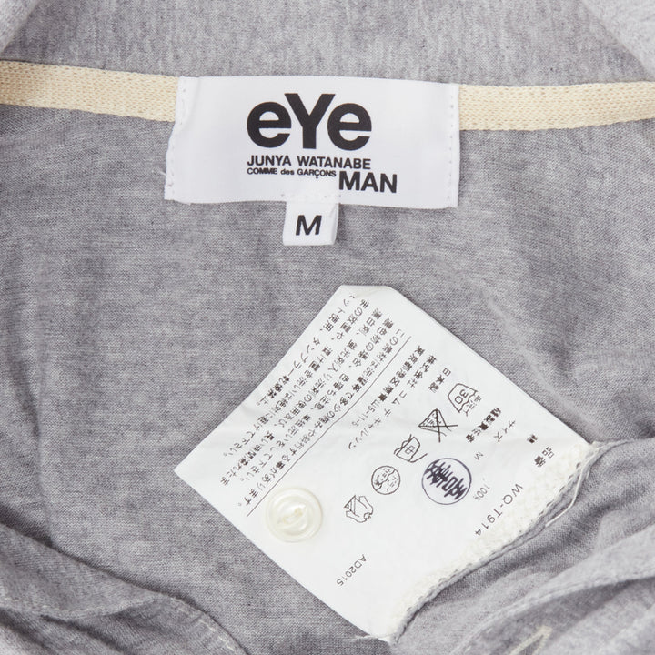 Male mannequin wearing Junya Watanabe MAN EYE 2015 Grey Cotton Men Shirt in Size  M | Available at JHROP