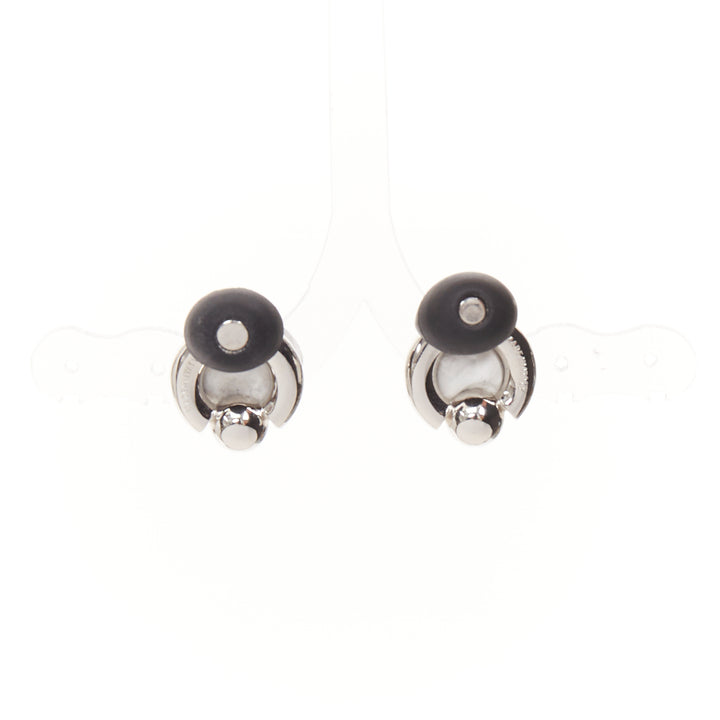 BALENCIAGA Demna 2024 Berlin Ball Ear Jewls silver brass earplug earrings Pair