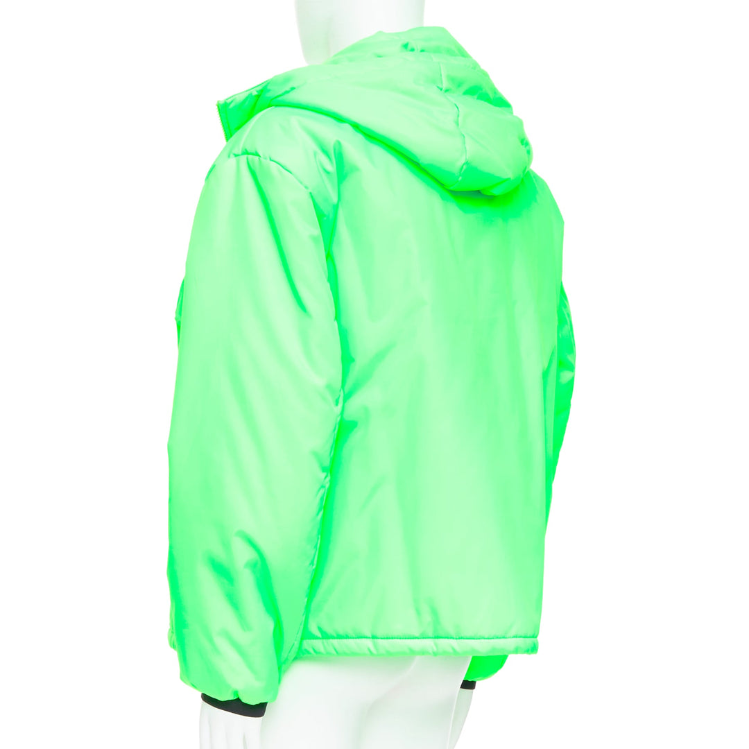 PRADA 2018 Linea Rossa Primaloft neon green puffer jacket S ASAP Rocky