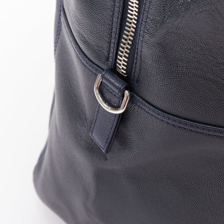 CHANEL 2012 Neo Executive Bowling Overnighter Duffle black leather travel bag