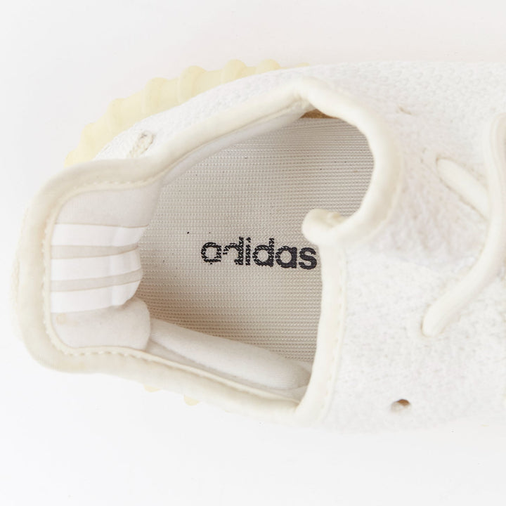 YEEZY ADIDAS Kanye West Boost 350 V2 white knit fabric dad sneakers EU40