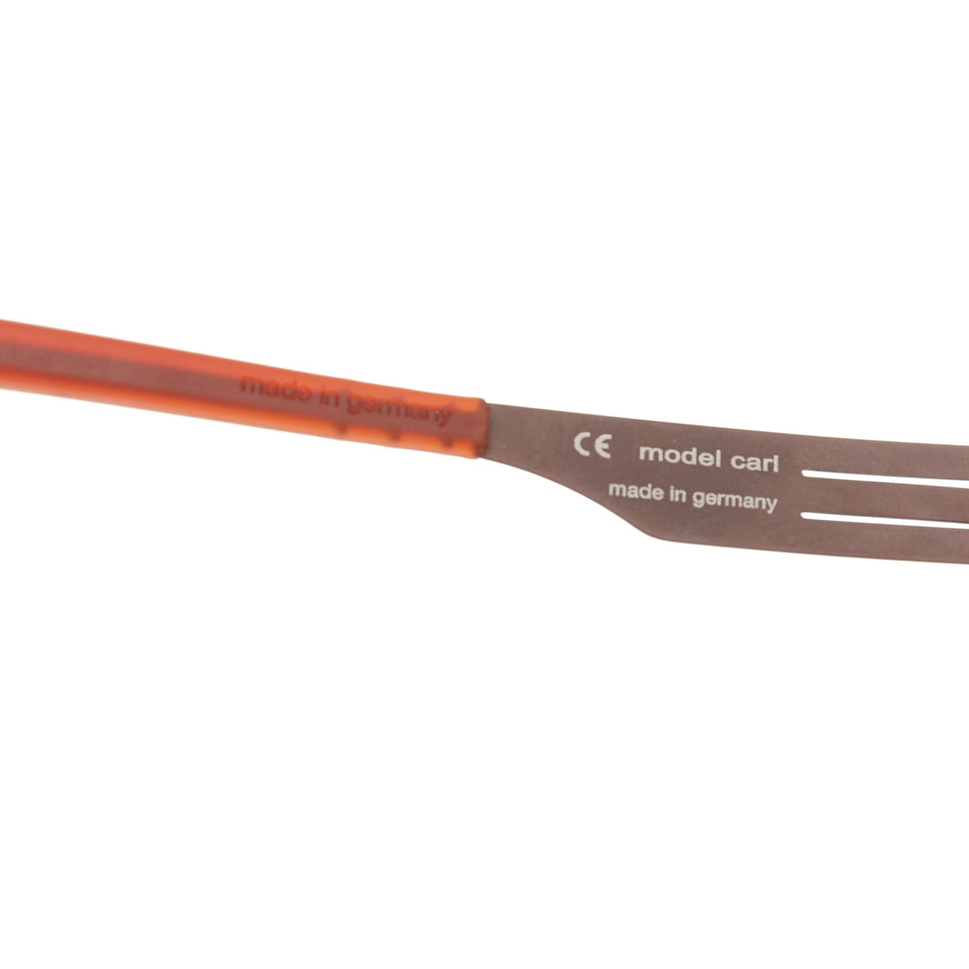 IC BERLIN Classic Carl brown sheet metal rectangular eyewear sunglasses