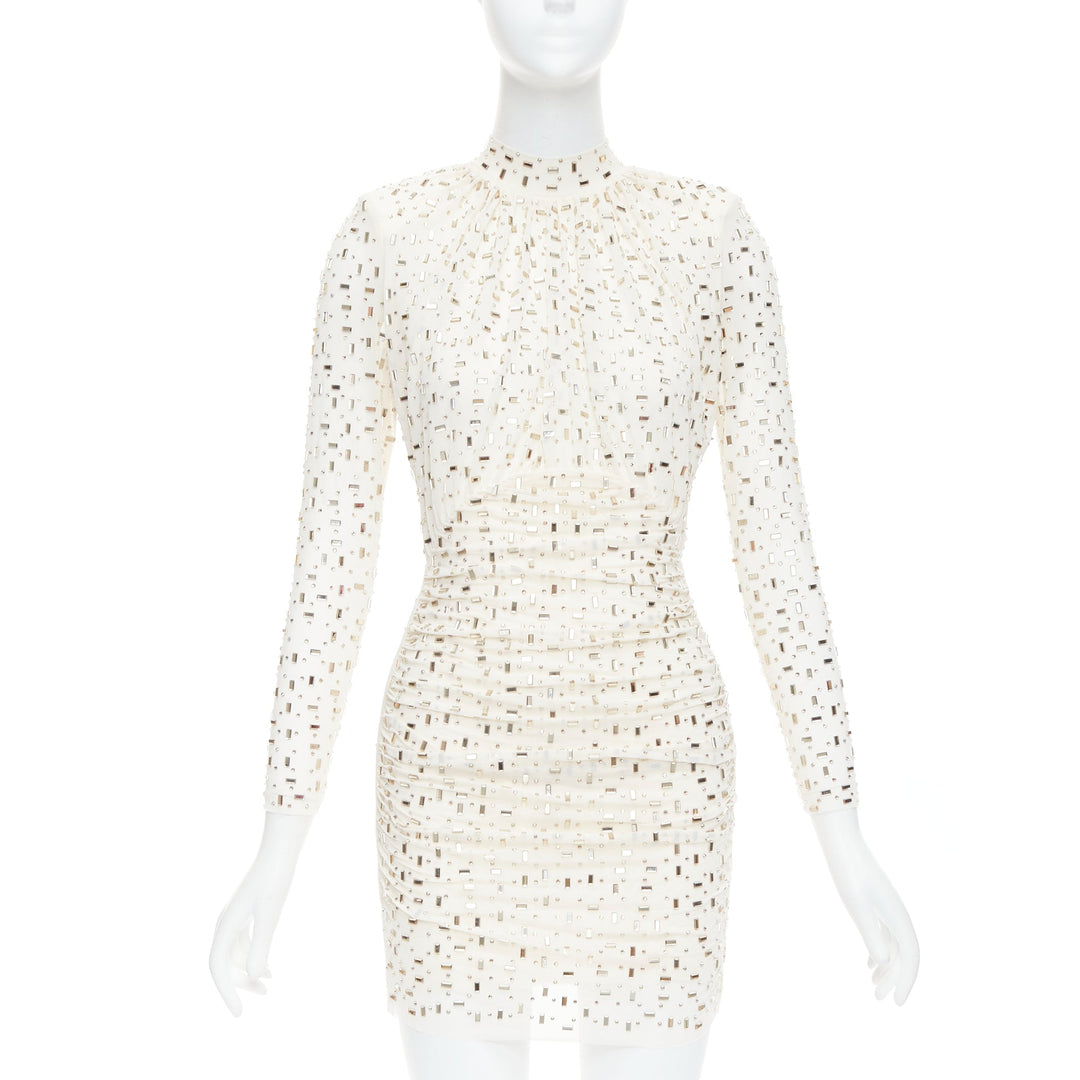 self portrait champagne dress Champagne Sequin Embroidered Maxi Dress self-portrait