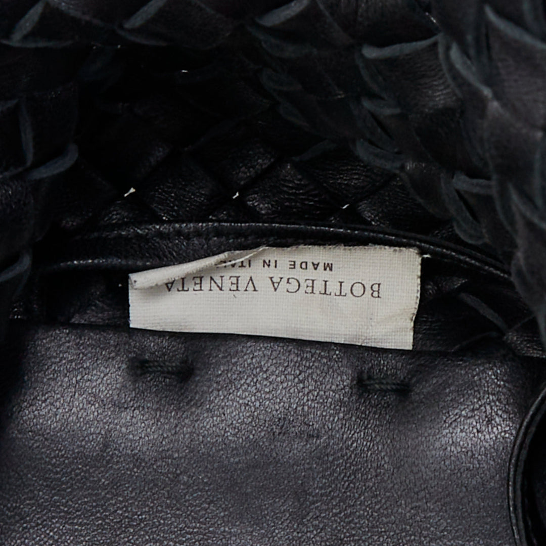 BOTTEGA VENETA 2012 Limited Edition Cabat black intrecciato tote bag