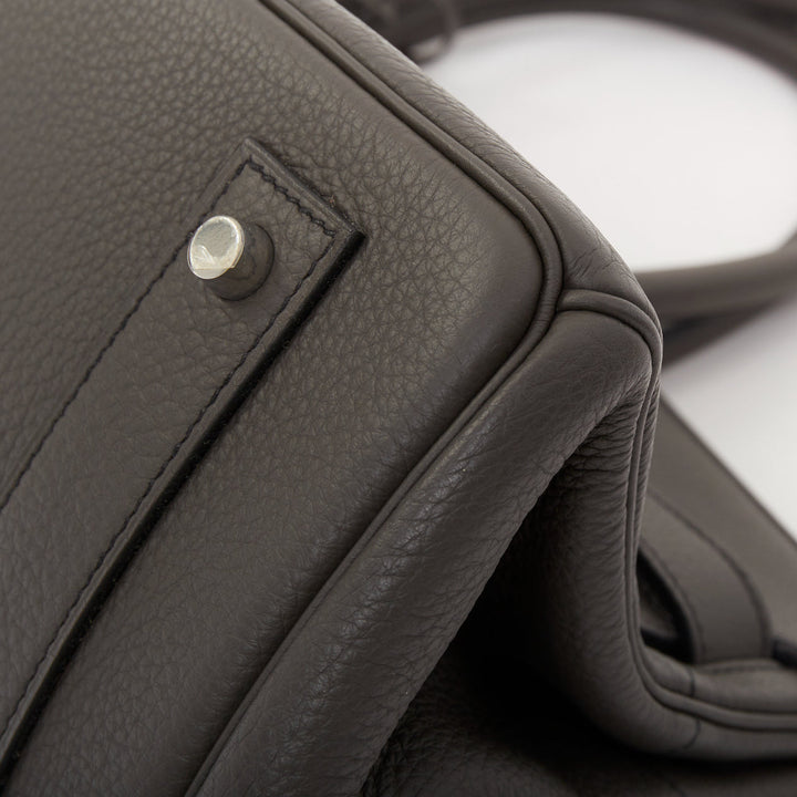 HERMES Special Order HSS JPG Birkin 42 Graphite matte palladium shoulder bag