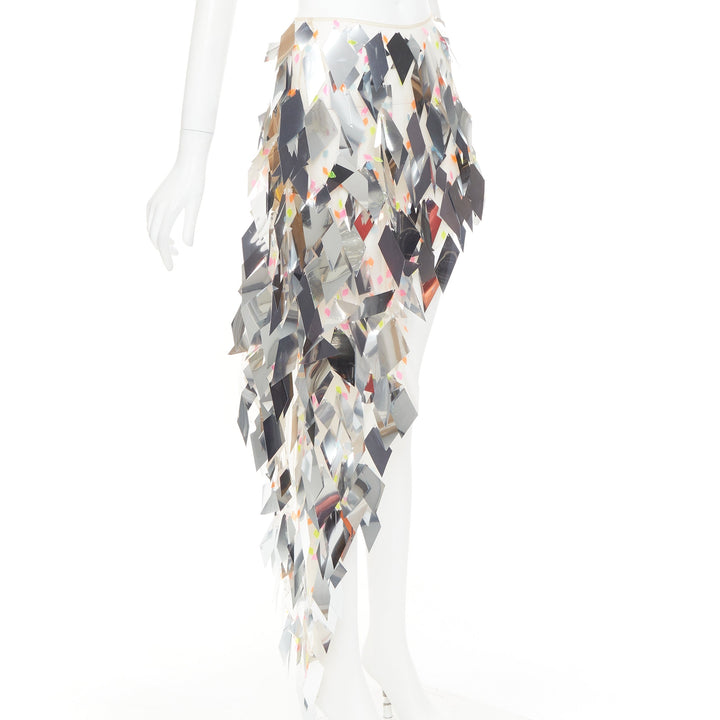 ALEXANDRE VAUTHIER COUTURE SS2023 Runway hand embellished paillettes skirt