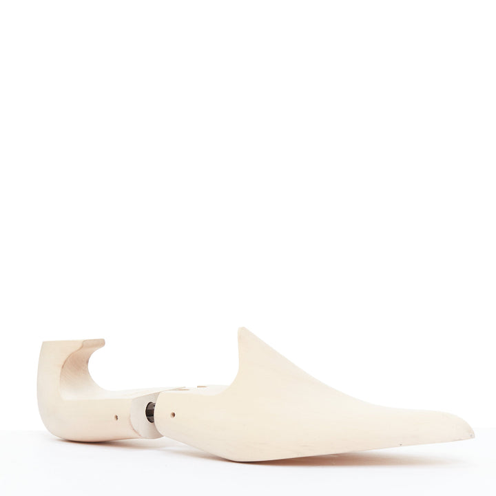 BERLUTI light beige wooden shoe tree pair UK8 EU42