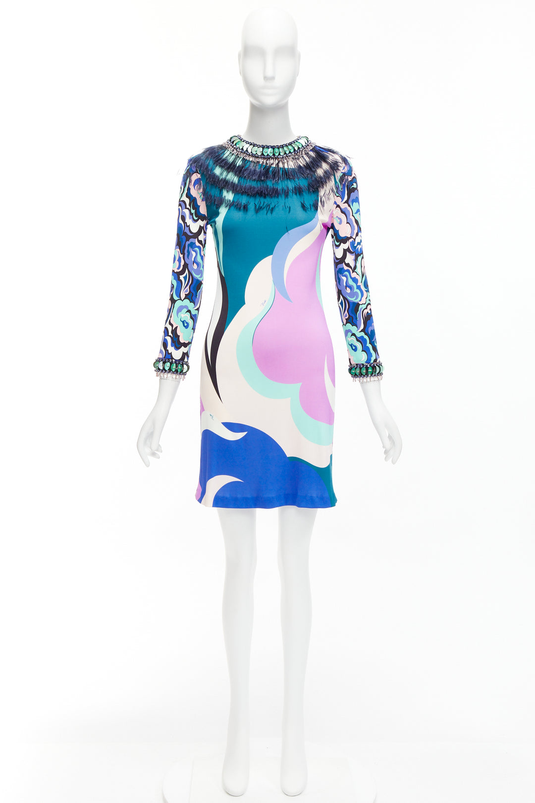 Emilio Pucci - Multicolour Women Party/Cocktail Dress | JHROP Preloved Luxury Emilio Pucci - Multicolour Women Party/Cocktail Dress | JHROP Preloved Luxury