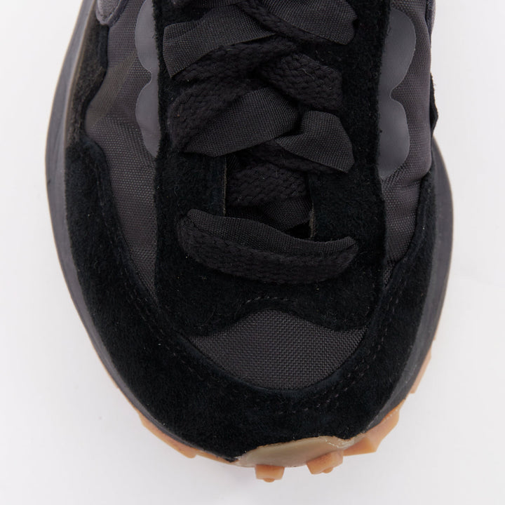 NIKE SACAI VaporWaffle black gum beige deconstructed sneakers US3.5 EU35.5