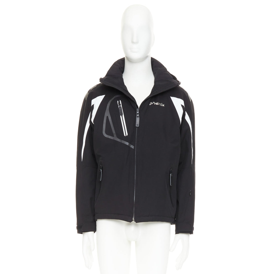 PHENIX Thunderon Digenite Thermo black waterproof 4way stretch ski jacket EU50 L