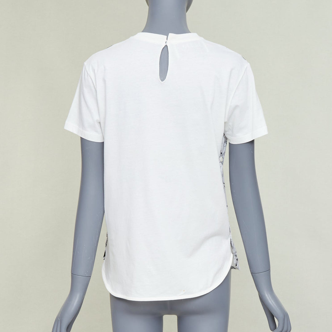 PRADA 2016 Christophe Chemin The Important Ones white print tshirt M