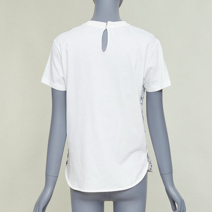 PRADA 2016 Christophe Chemin The Important Ones white print tshirt M