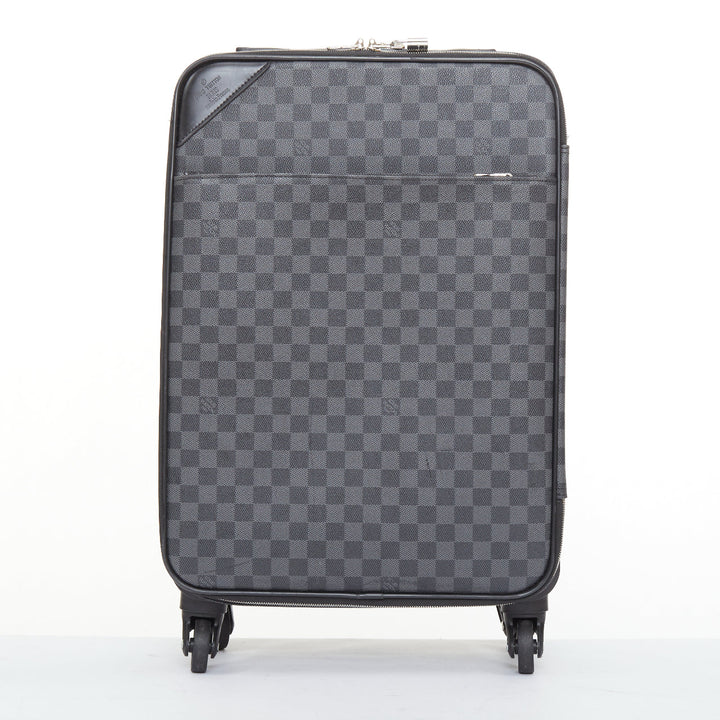 LOUIS VUITTON Damier Cobalt Pegase Legere Business 55 rolling travel luggage