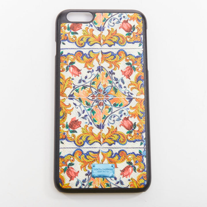 DOLCE GABBANA iPhone 6 Majolica print DG phone cover case