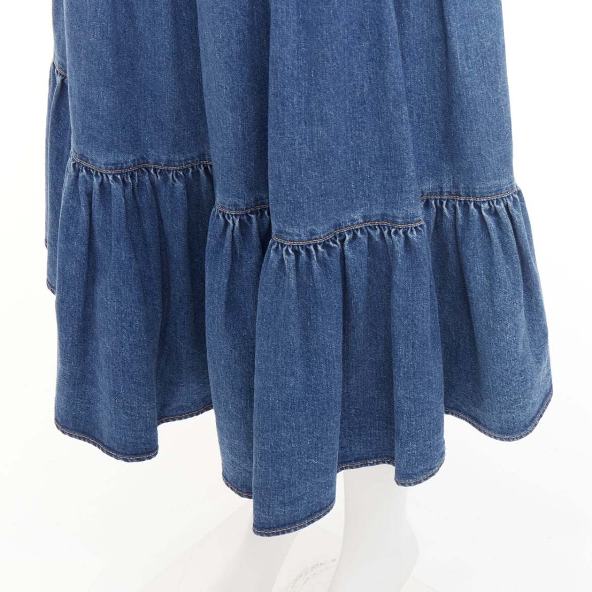 Celine by Hedi Slimane - Blue Women Casual Skirt | JHROP Preloved