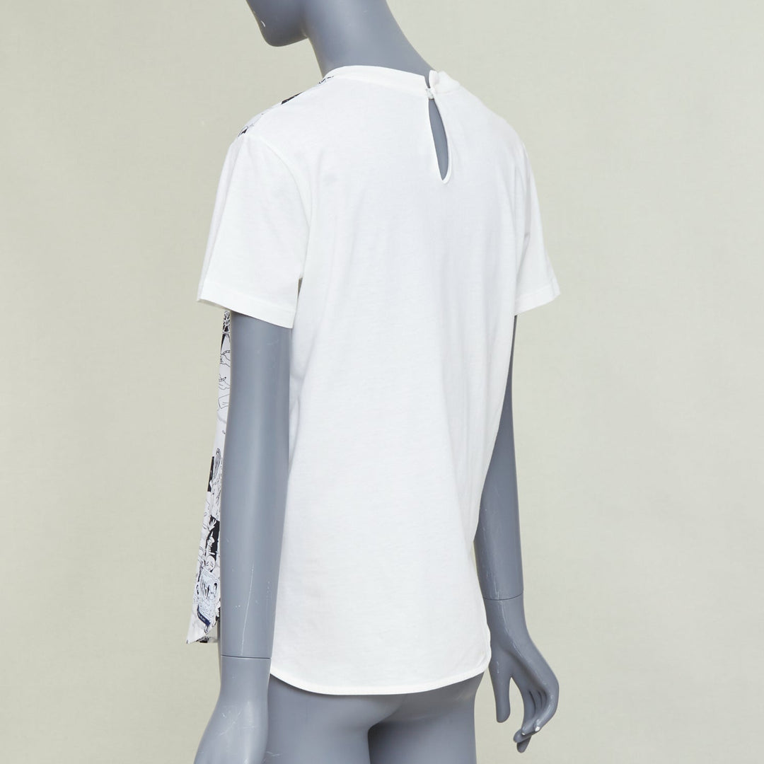 PRADA 2016 Christophe Chemin The Important Ones white print tshirt M