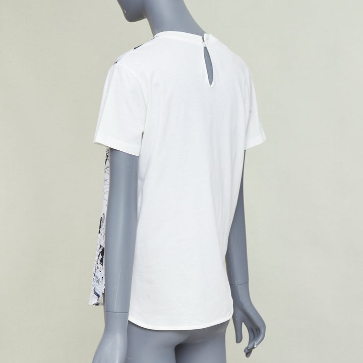 PRADA 2016 Christophe Chemin The Important Ones white print tshirt M