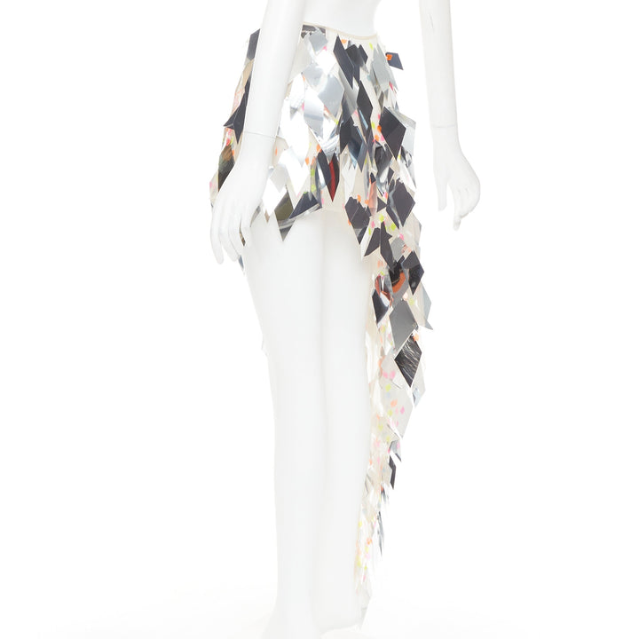 ALEXANDRE VAUTHIER COUTURE SS2023 Runway hand embellished paillettes skirt