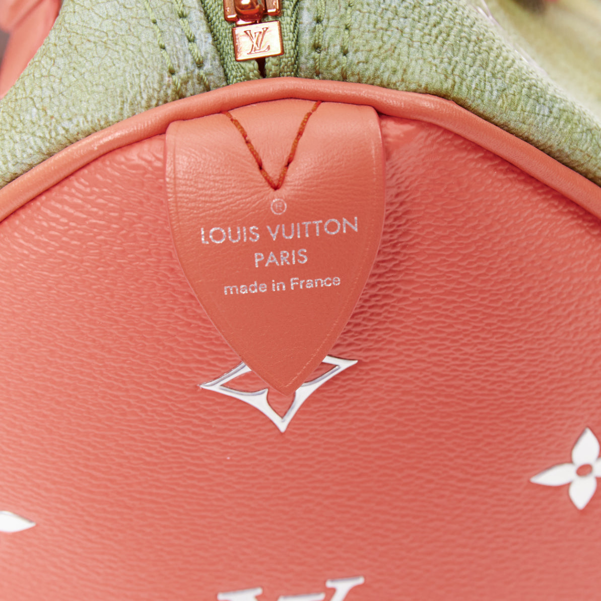 LOUIS VUITTON 2017 Jeff Koons Masters Da Vinci Mona Lisa Speedy 30
