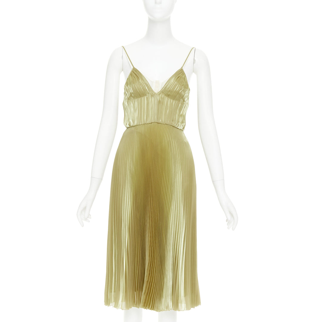 Prada by Raf Simons - Gold Women Party/Cocktail Dress