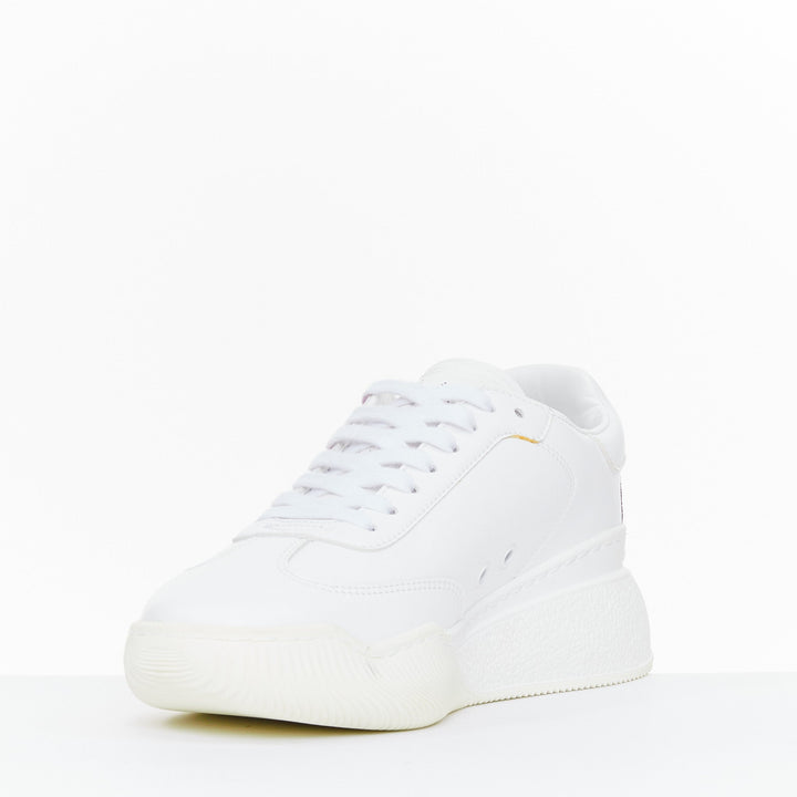 STELLA MCCARTNEY Myfawnwy Loop Sun white vegan chunky graphics sneakers EU38