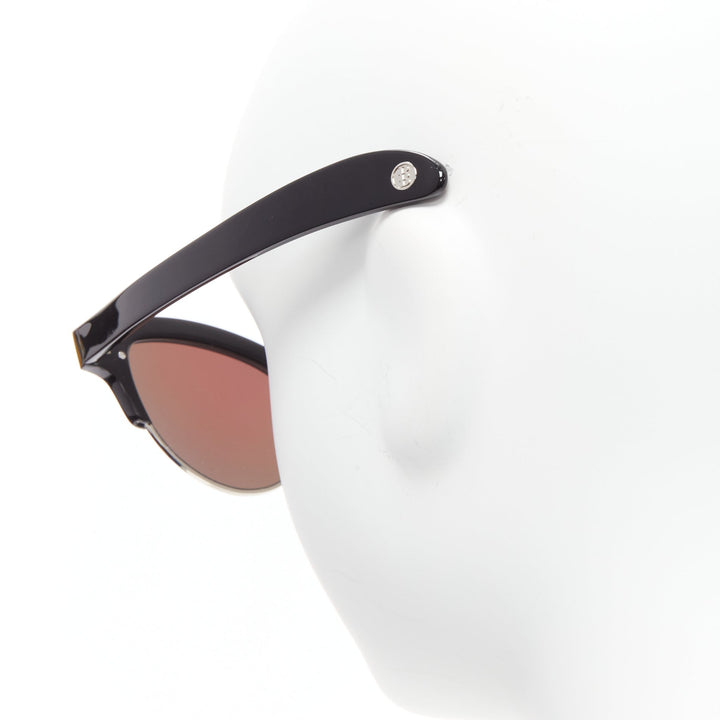 GENTLE MONSTER Pushbutton No.2 Inflexible J01 blue lens cat eye sunglasses