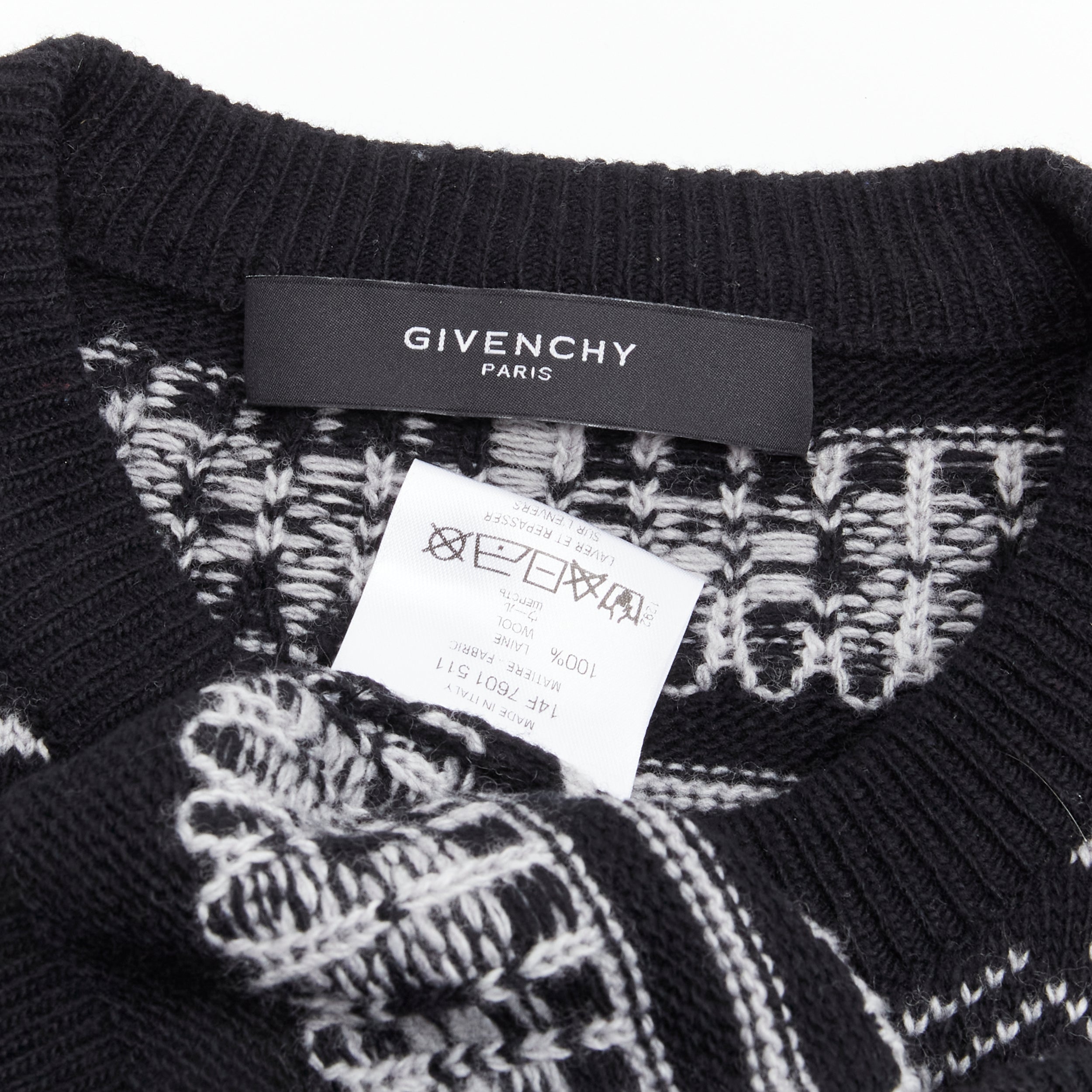 GIVENCHY ニット セーター スター XS 44 S 46 SS AW リカルドティッシ